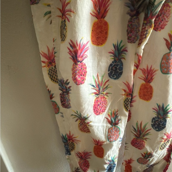 J. Crew Ratti Pineapple Seaside Multi Color Joggers Jogger Pants 2 - Picture 5 of 13